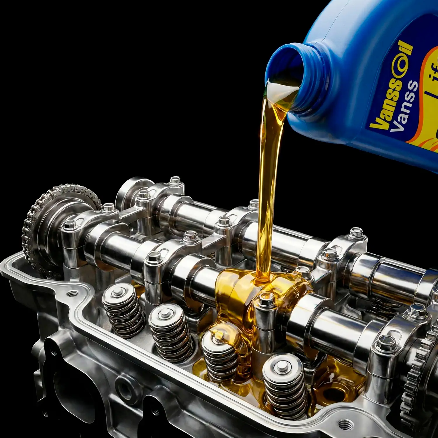 cuarto 10w30 chorreando aceite en motor a gasolina