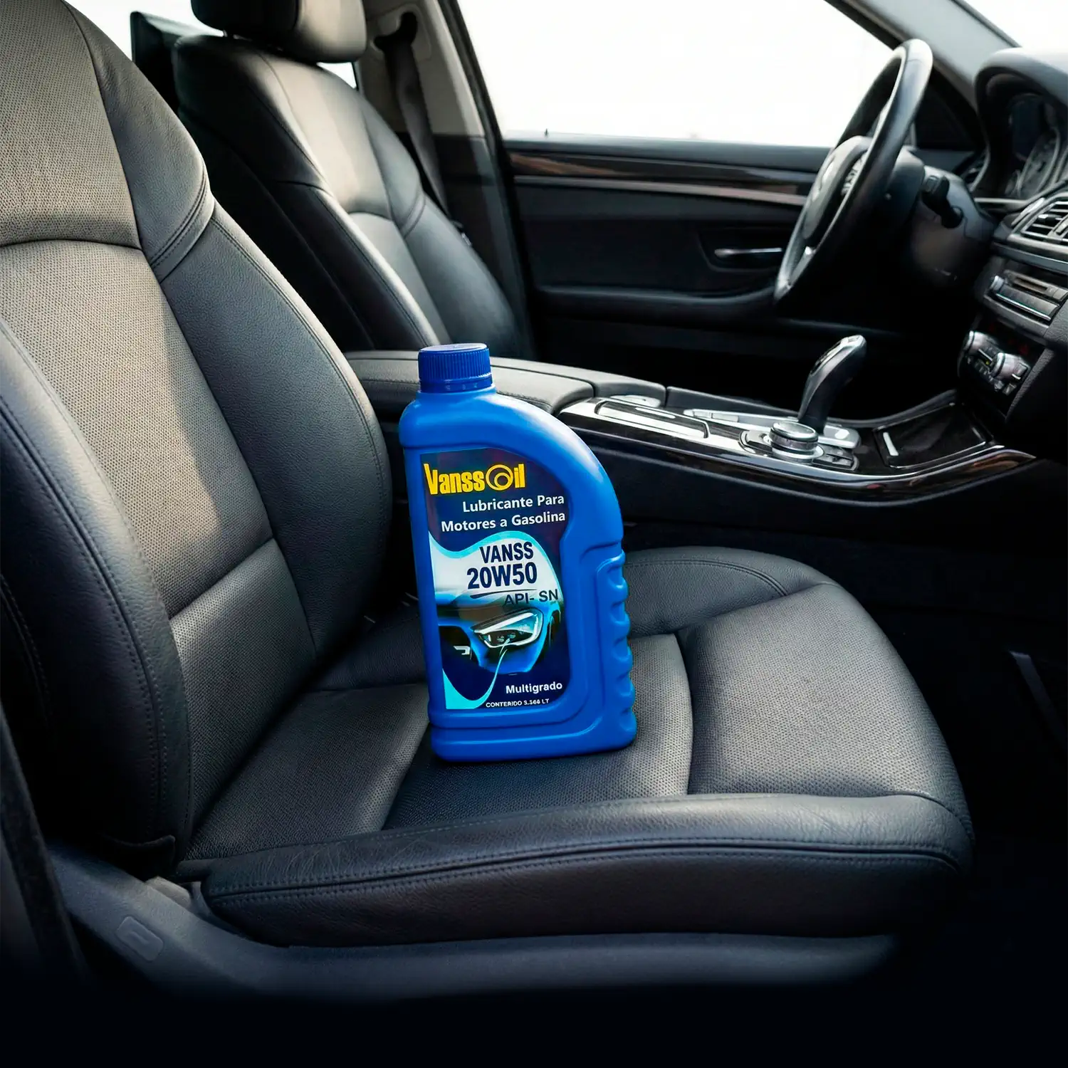 cuarto 20w50 vanssoil en coche