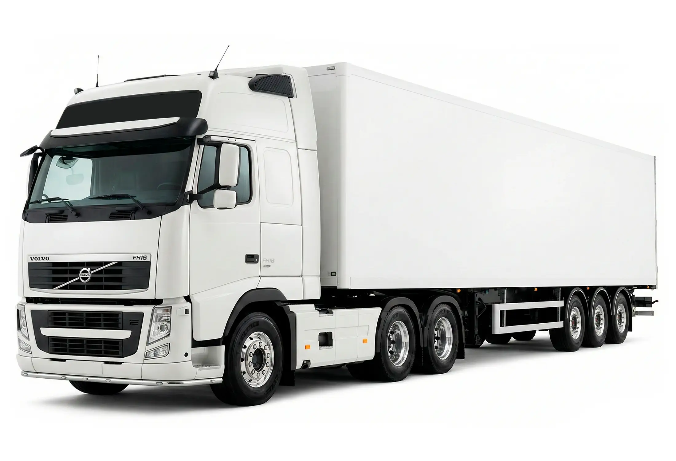 vehiculo carga pesada fondo blanco