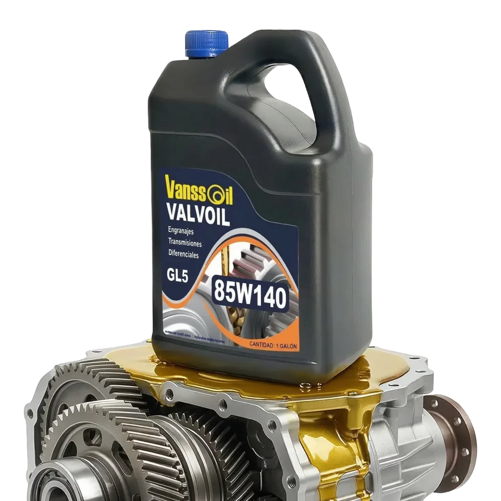 80w90 vanssoil encima de caja de cambios