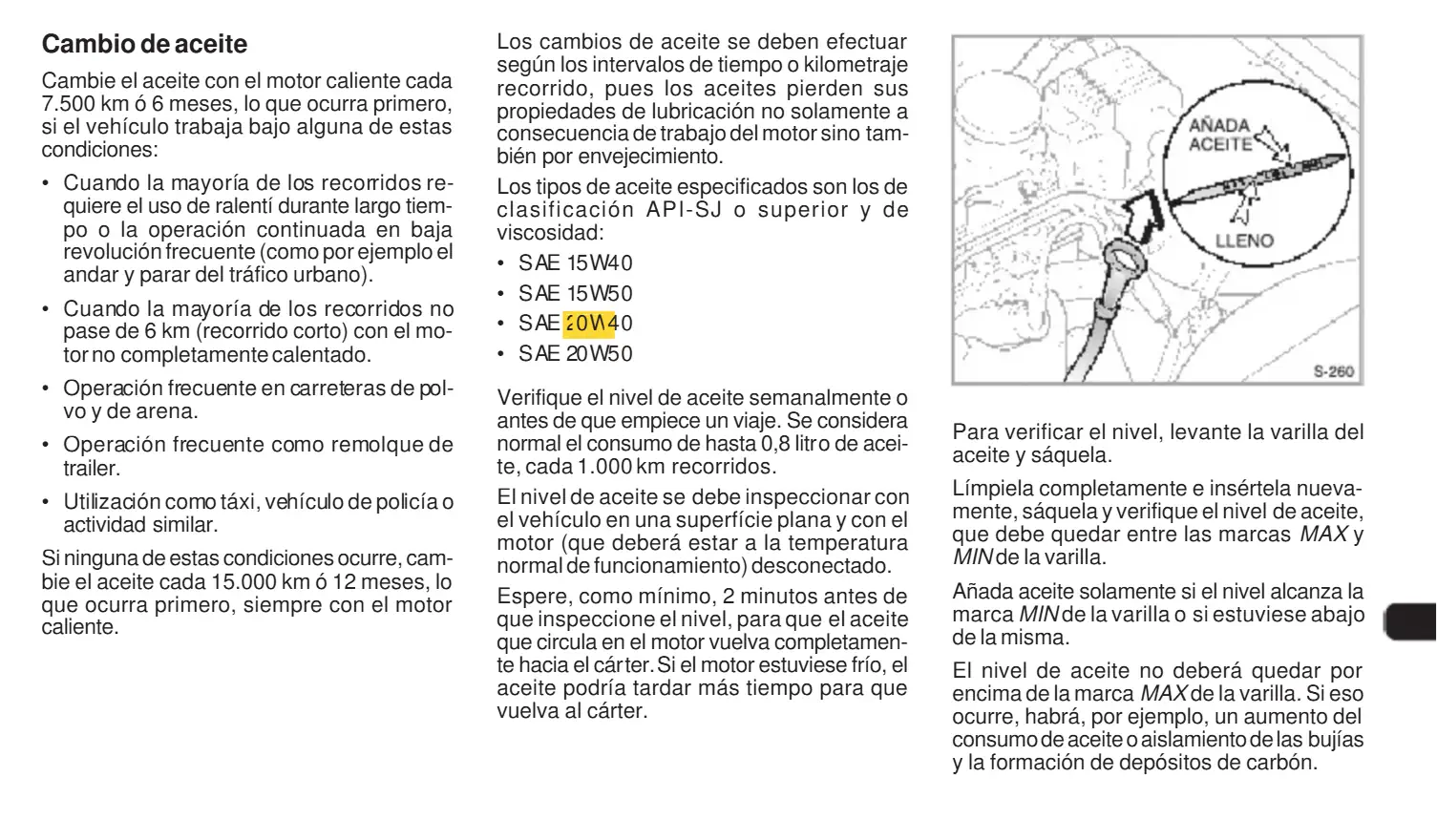 manual cambio de aceite chevrolet corsa modelo 2001 2006